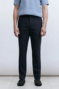 Slim-Fit Suit Pants