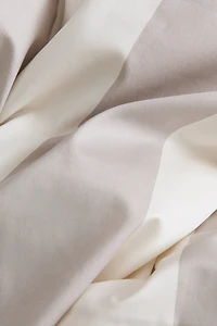 Cotton Sateen Twin Duvet Cover Set