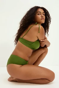 High Rise Cheeky Bikini Bottoms