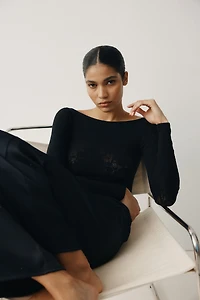 Seamless Lace Bodysuit