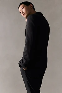 Skinny Fit Single-Breasted Jacket
