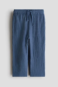 Cotton Muslin Joggers