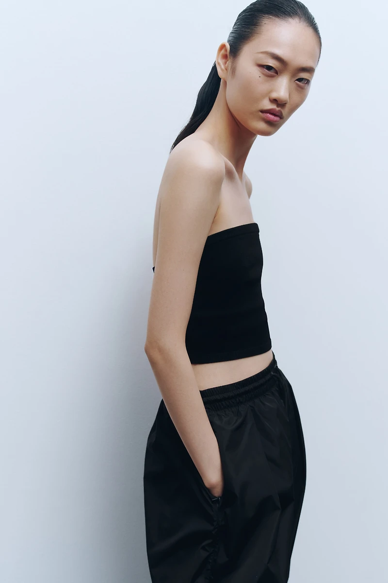 Fine-Knit Tube Top