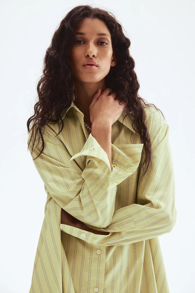 Robe chemisier trapèze