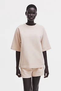 Short-Sleeved Sweatshirt