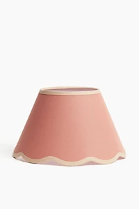 Scalloped-edge Lampshade