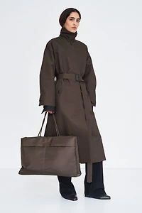 Belted Twill Coat