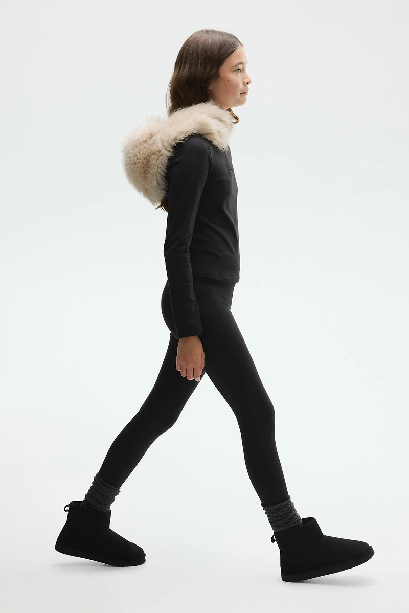 Fleece-Lined Sports Leggings with SoftMove™