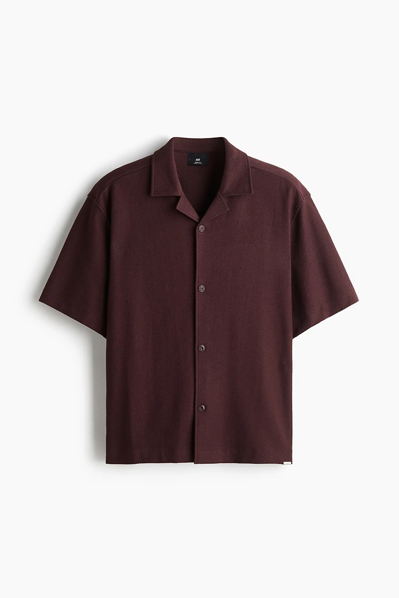 Loose-Fit Brushed Resort Shirt