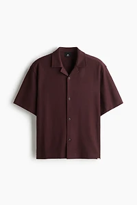 Loose-Fit Brushed Resort Shirt