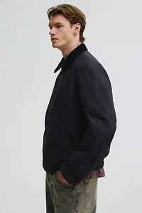 Cotton Blouson Jacket