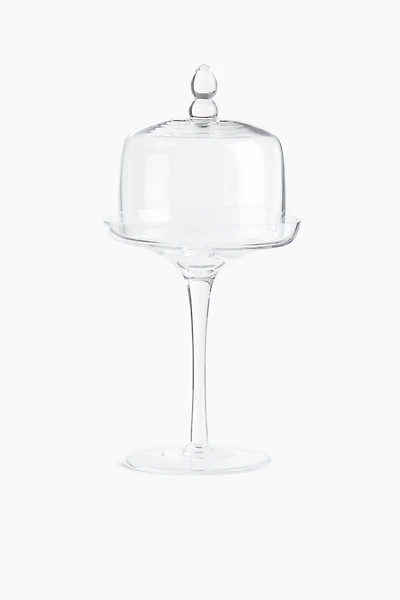 Small Glass Cake Stand