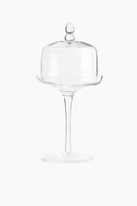 Small Glass Cake Stand