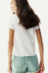 Printed Cotton T-Shirt