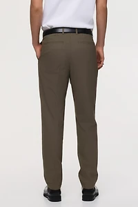 Slim-Fit Suit Pants