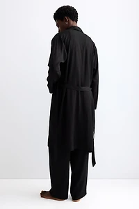 Jacquard-Weave Robe