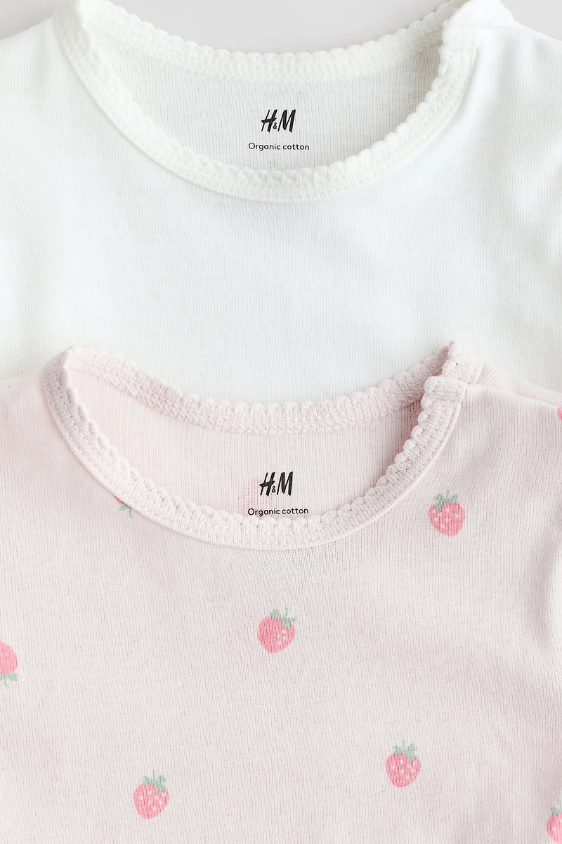 2-pack Short-sleeved Bodysuits