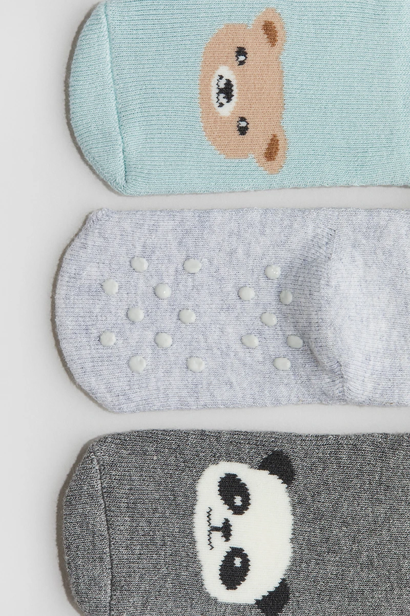 Lot de 3 paires chaussettes en bouclette