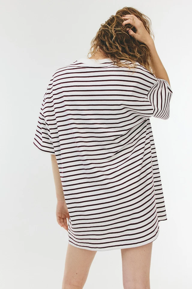 hm t shirt dress Ladies - Black Cotton T-shirt - Size: M rib trimmed neckline H&M Yellow-Orange Crocheted Knit Cotton