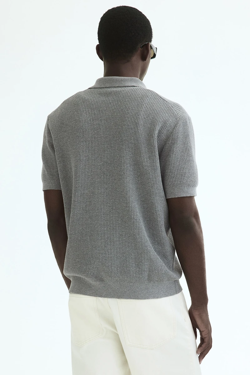 Polo classique en maille