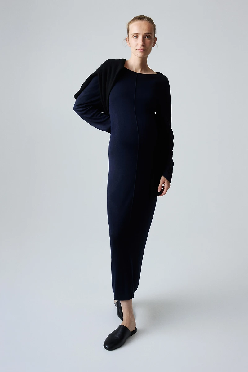 MAMA Fine-Knit Dress
