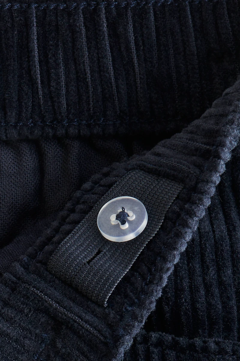 Pantalon en velours de coton côtelé