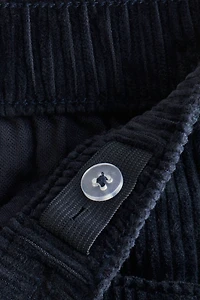 Pantalon en velours de coton côtelé