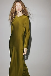 Open-Back Dress with Tie Detail