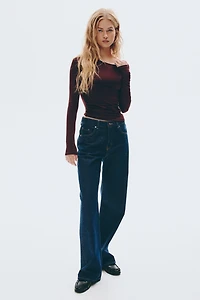 Draped One-Shoulder Top