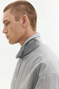 Relaxed-Fit Padded Nylon Overshirt