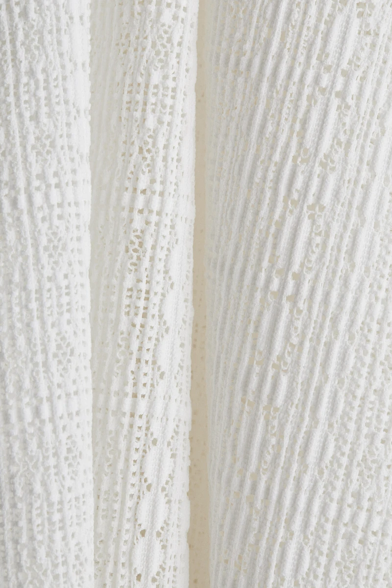 Lace-Look Pull-On Pants