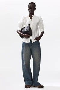Puff-Sleeved Blouse