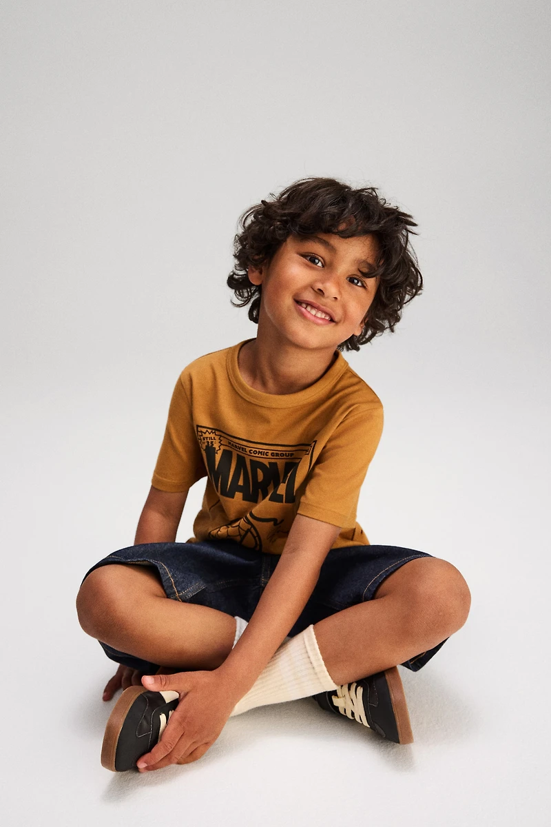 Printed Cotton T-shirt