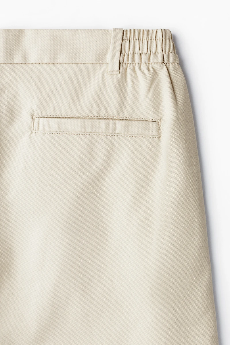 Relaxed-Fit Tailored Linen-Blend Pants