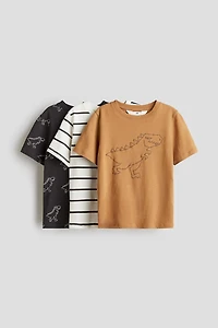 3-Pack Cotton T-Shirts