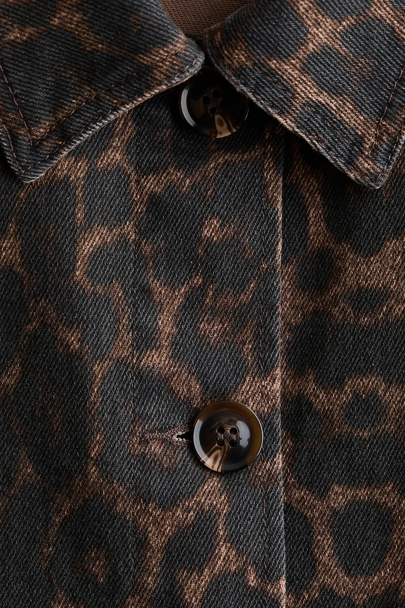 Veste en denim de coton