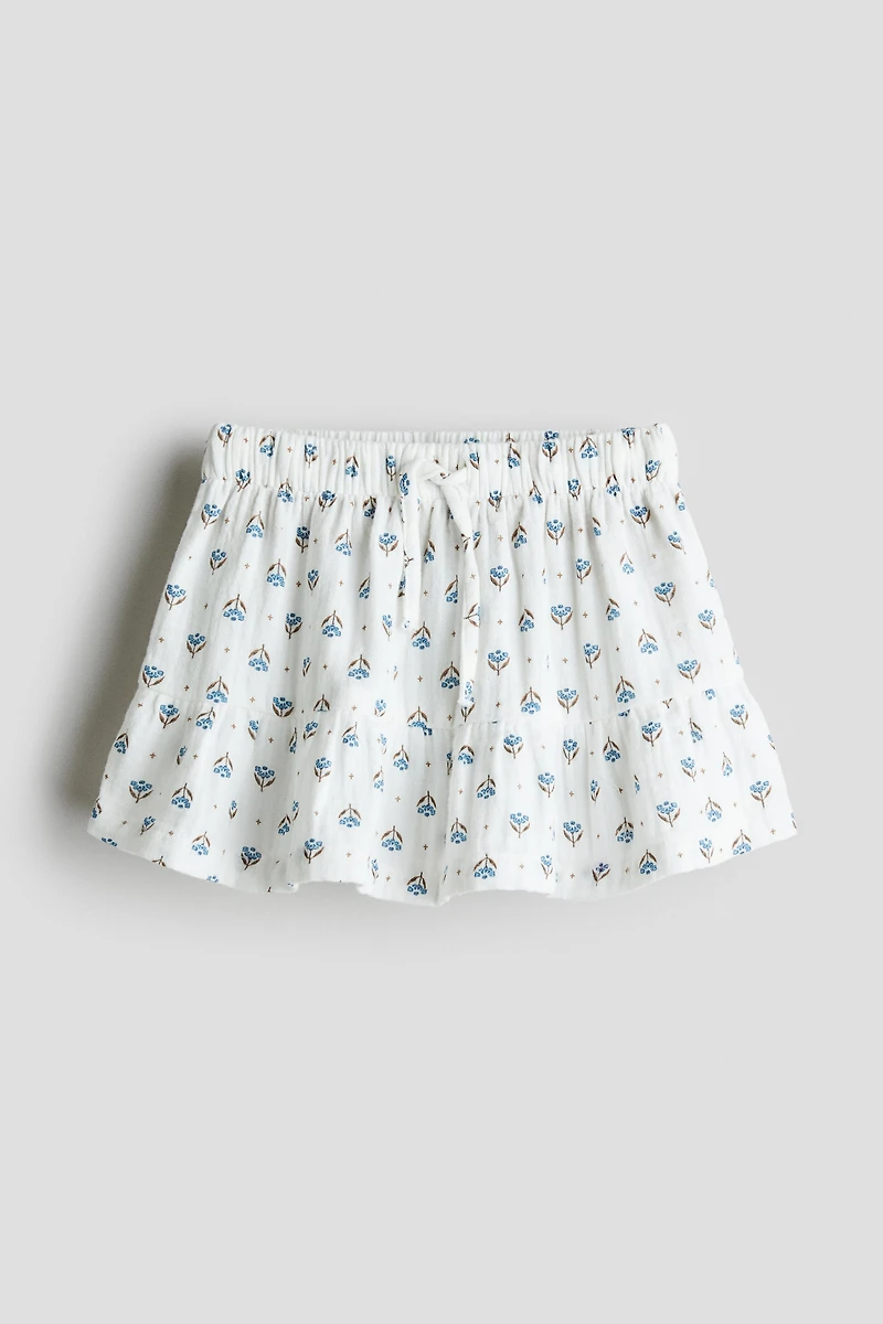 Printed Muslin Skirt