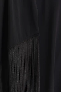 Haut asymétrique avec col écharpe