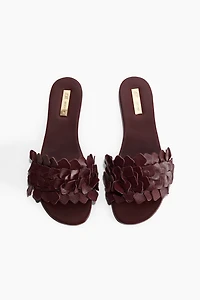 Sandales en cuir