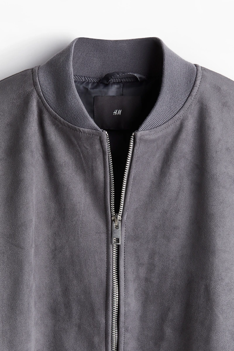 Regular Fit Bomber Jacket