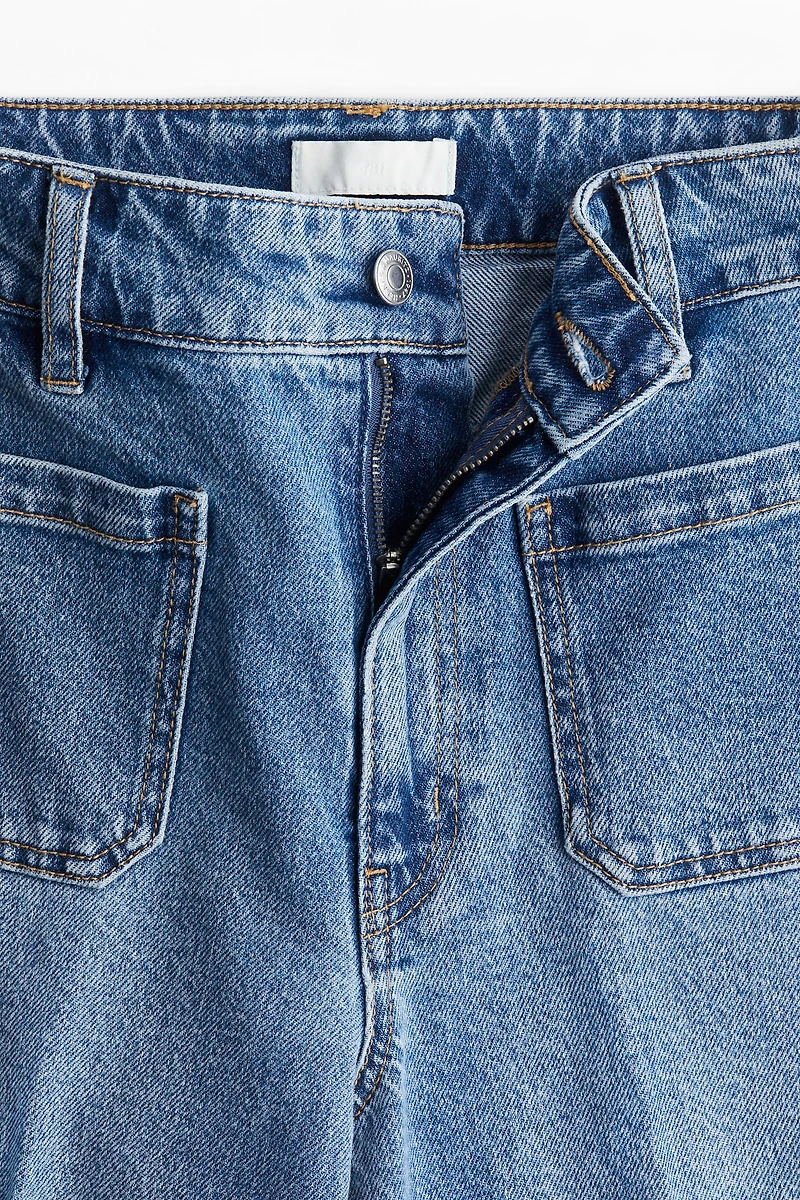Wide High Jeans