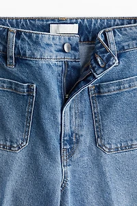 Wide High Jeans