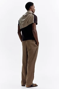 Regular-Fit Linen Pants