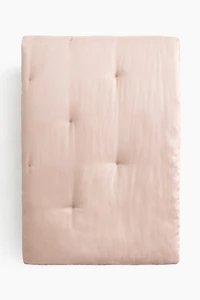 Quilted Satin Bedspread