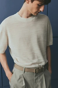 Regular Fit Fine-Knit T-Shirt