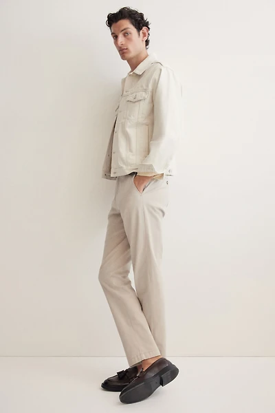 Slim-Fit Cotton Chinos