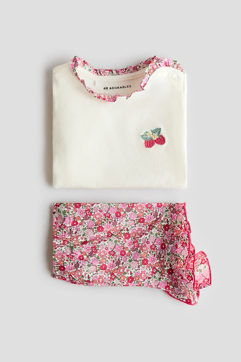 Ensemble 2 pièces haut et short