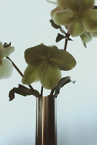 Tall Stainless Steel Bud Vase