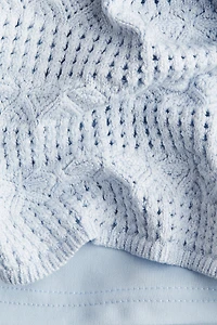 Crochet-Look Dress