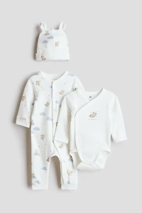 Ensemble 3 pièces en coton